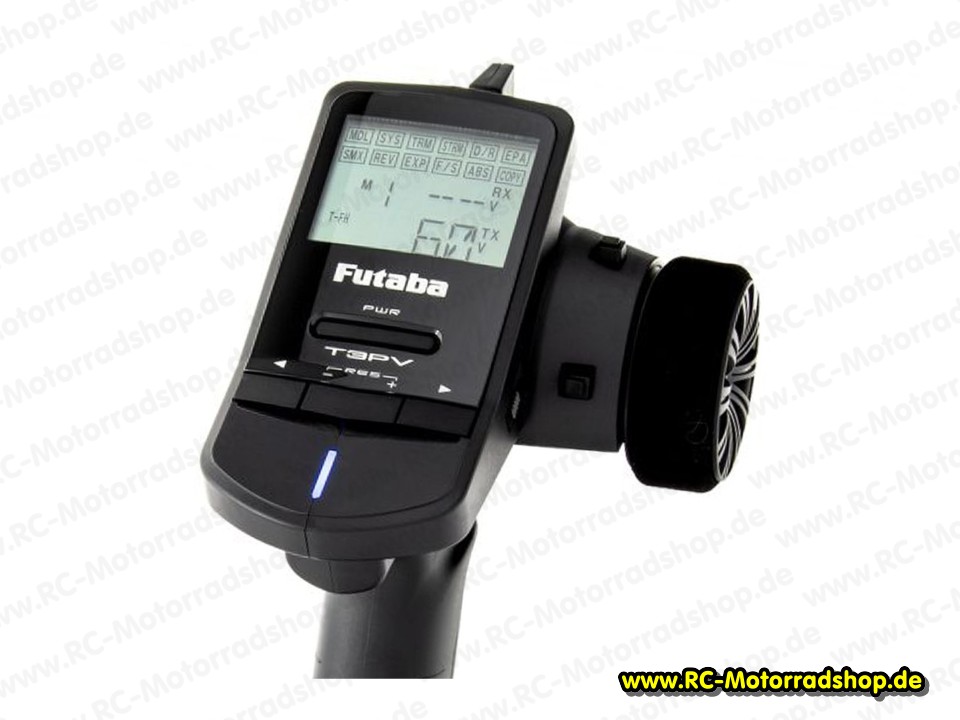 T3PV-R304SB: Fernsteuerung Futaba T3PV 2.4GHz + R304SB (mit Telemetrie) T3PV-R304SB